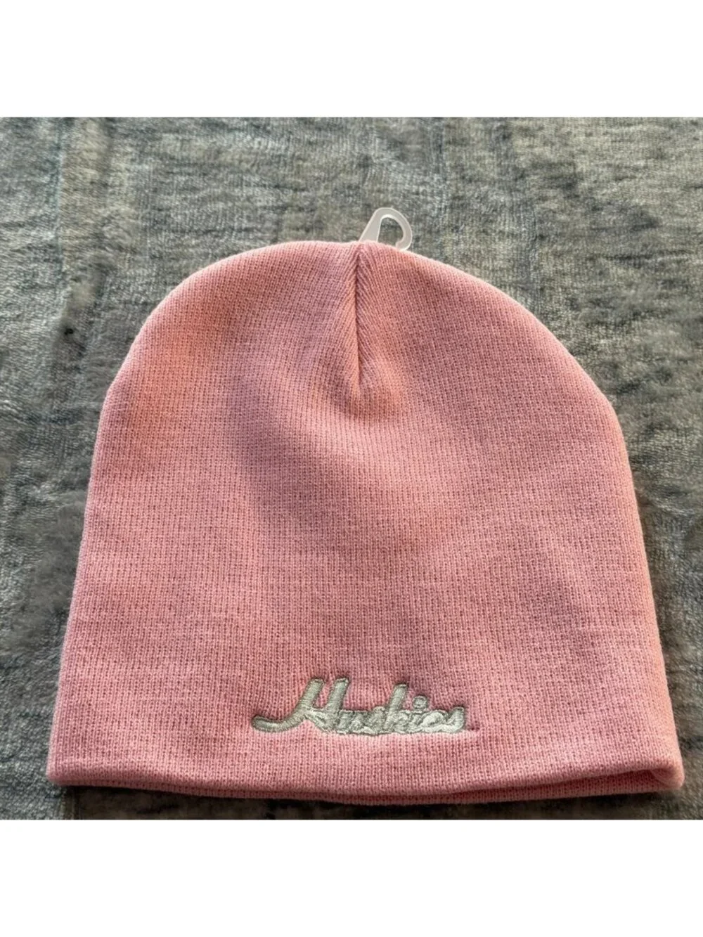 UCONN Huskies Top of the World Knit Beanie Hat Pink NCAA Officially Licensed